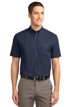 Camisa de manga corta Port Authority ® de fácil cuidado. S508