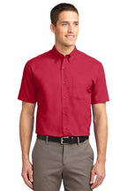 Camisa de manga corta Port Authority ® de fácil cuidado. S508