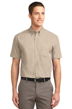 Camisa de manga corta Port Authority ® de fácil cuidado. S508