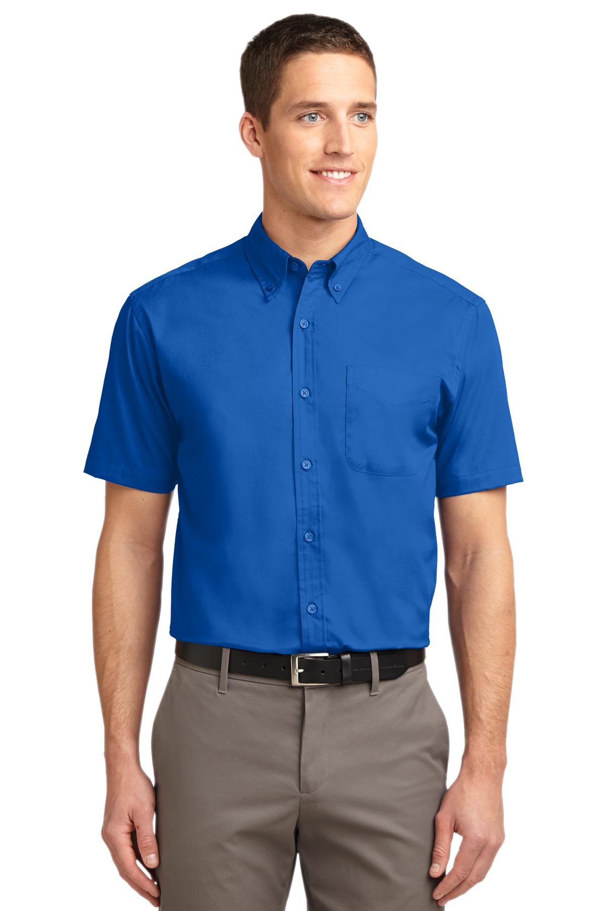 Camisa de manga corta Port Authority ® de fácil cuidado. S508