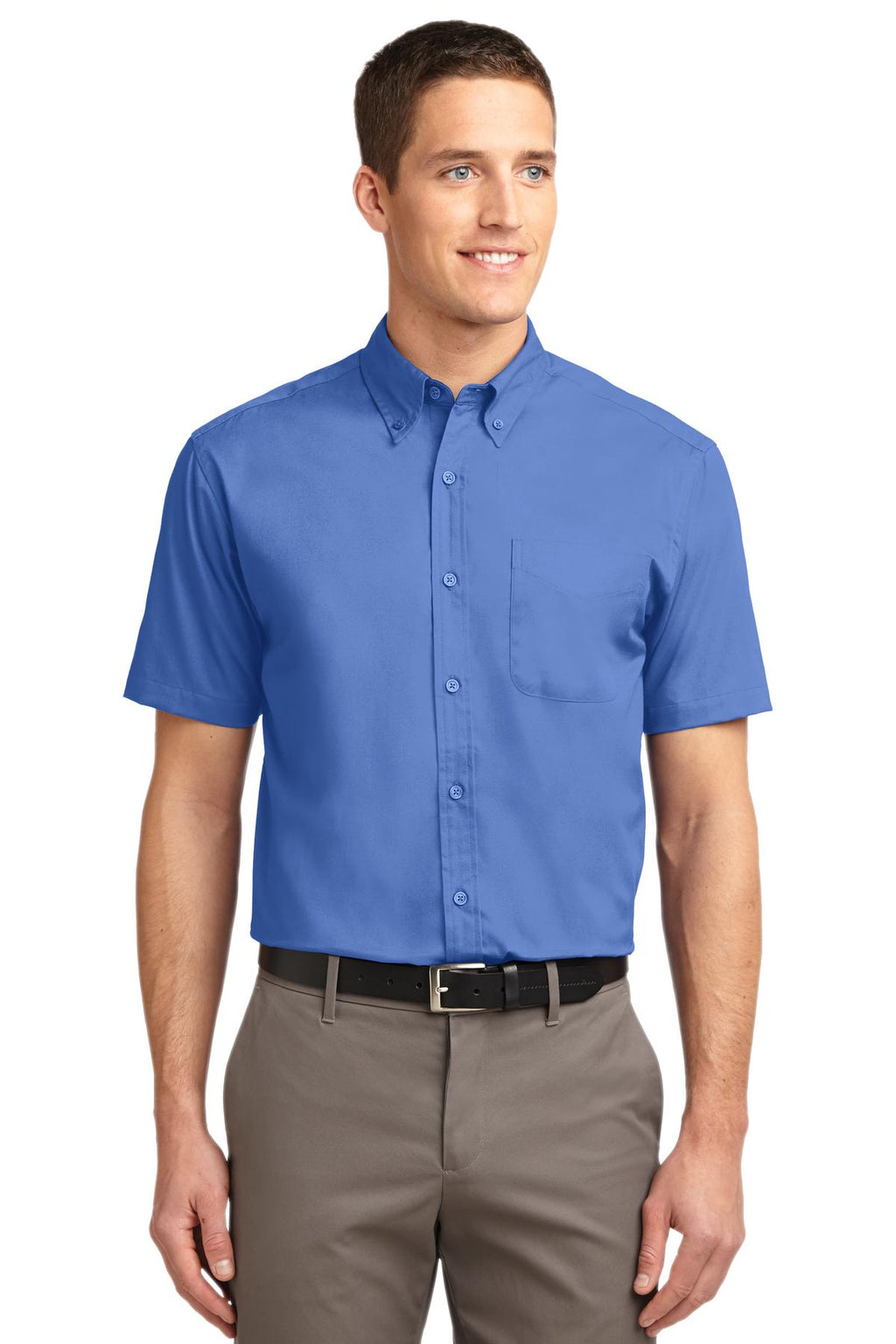 Camisa de manga corta Port Authority ® de fácil cuidado. S508