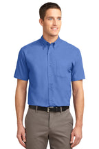 Camisa de manga corta Port Authority ® de fácil cuidado. S508